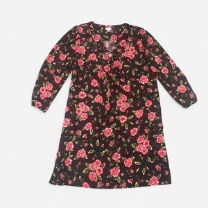 Avenue Floral Long Sleeve Dress